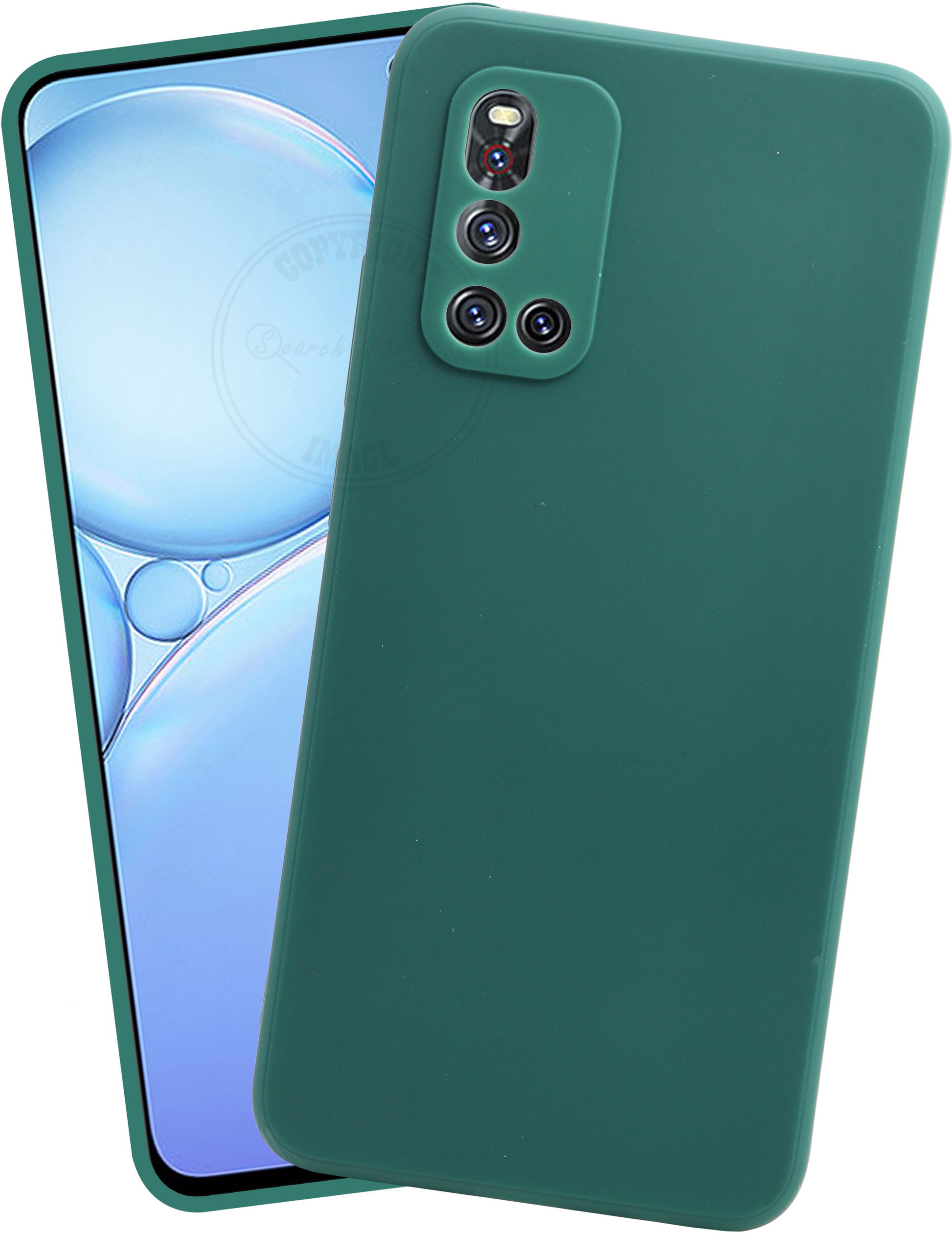 VAKIBO Green Coloured Back Cover Case Suitable for Vivo V19