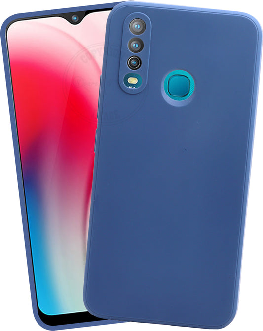 VAKIBO Blue Coloured Back Cover Case Suitable for Vivo Y12