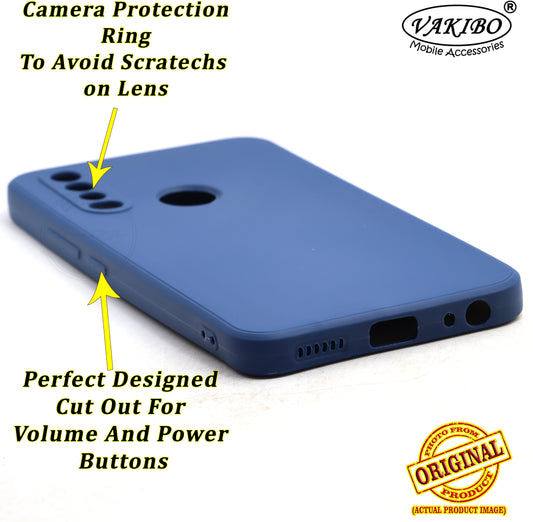 VAKIBO Blue Coloured Back Cover Case Suitable for Vivo Y15