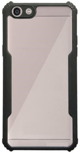 VAKIBO Super Premium Black Border Transparent Case With Corner Protection & Camera Protection Suitable for Vivo Y71