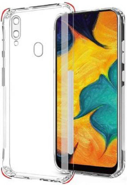 VAKIBO Super Premium Soft TPU Transparent Case With Dustplug,Side Grip,Corner Protection,lanyard Cuts,Camera Protection Suitable for Vivo Y95