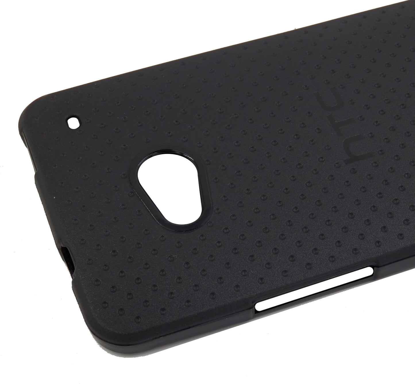 VAKIBO Dotted Design Black Coloured Soft TPU Back Cover Case Suitable for Htc One 802d