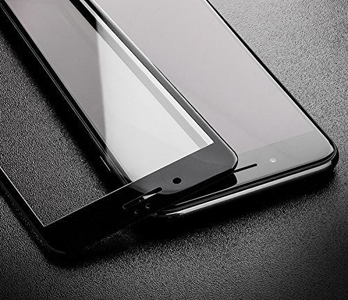 Super Premium Quality Tempered Glass Screen Guard Protector With Black Border Suitable For Apple iPhone 8 Plus