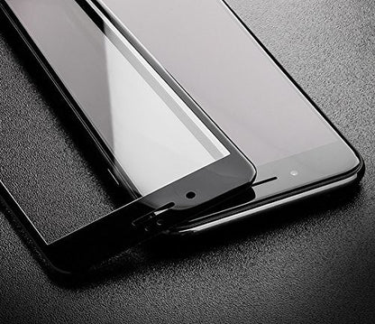 Super Premium Quality Tempered Glass Screen Guard Protector With Black Border Suitable For Apple iPhone 8 Plus