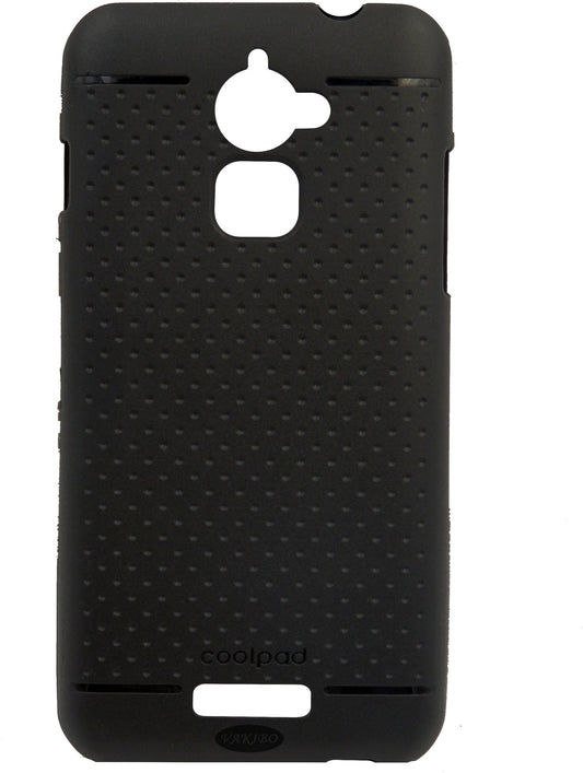 VAKIBO Dotted Design Black Coloured Soft TPU Back Cover Case Suitable for Coolpad Note 3 Lite