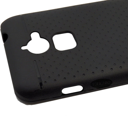 VAKIBO Dotted Design Black Coloured Soft TPU Back Cover Case Suitable for Coolpad Note 3 Lite
