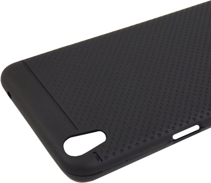 VAKIBO Dotted Design Black Coloured Soft TPU Back Cover Case Suitable for Oppo F1 Plus