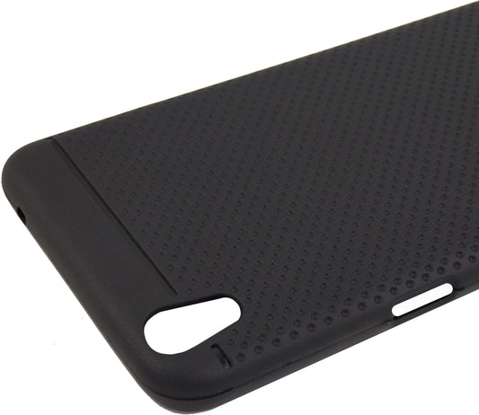 VAKIBO Dotted Design Black Coloured Soft TPU Back Cover Case Suitable for Oppo F1 Plus