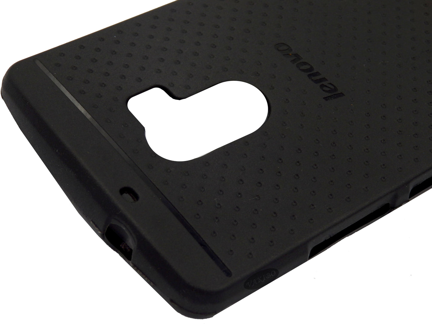 VAKIBO Dotted Design Black Coloured Soft TPU Back Cover Case Suitable for Lenovo K4 Note