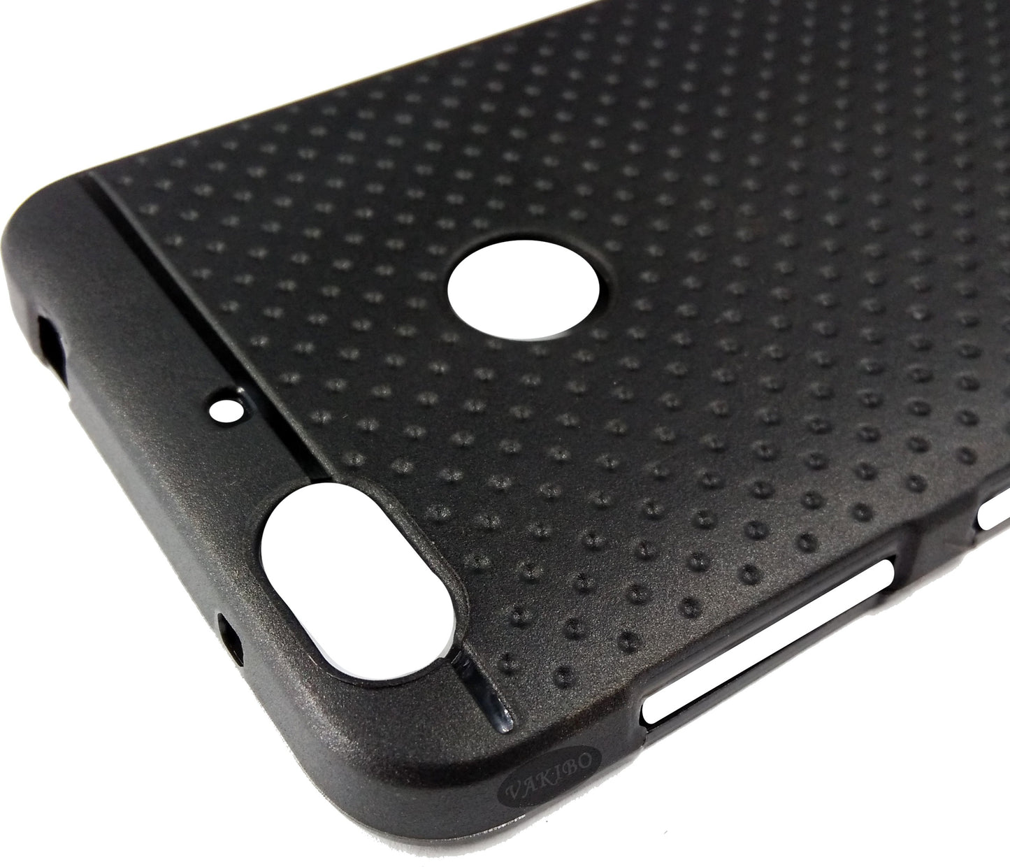 VAKIBO Dotted Design Black Coloured Soft TPU Back Cover Case Suitable for Letv Le1s (LeEco 1s)
