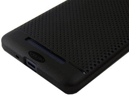 VAKIBO Dotted Design Black Coloured Soft TPU Back Cover Case Suitable for MI Redmi 4A