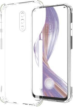 VAKIBO Super Premium Soft TPU Transparent Case With Dustplug,Side Grip,Corner Protection,lanyard Cuts,Camera Protection Suitable for Oneplus 6T