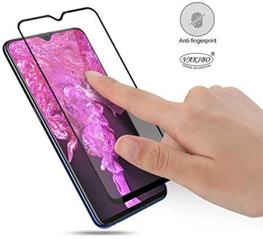 Super Premium Quality Tempered Glass Screen Guard Protector With Black Border Suitable For Oppo A5S