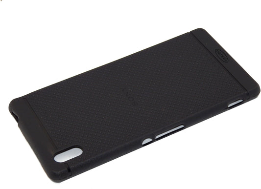 VAKIBO Dotted Design Black Coloured Soft TPU Back Cover Case Suitable for Sony M4
