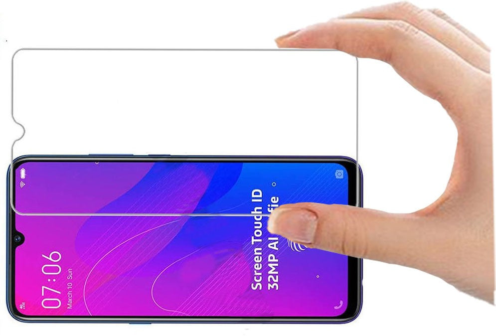 Super Premium Quality Tempered Glass Screen Guard Protector Suitable For Vivo S1