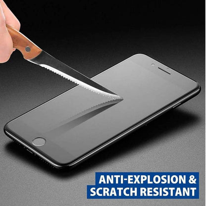 Super Premium Quality Tempered Glass Screen Guard Protector With Black Border Suitable For MI Redmi 7