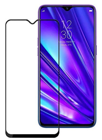 Super Premium Quality Tempered Glass Screen Guard Protector With Black Border Suitable For Vivo Y20