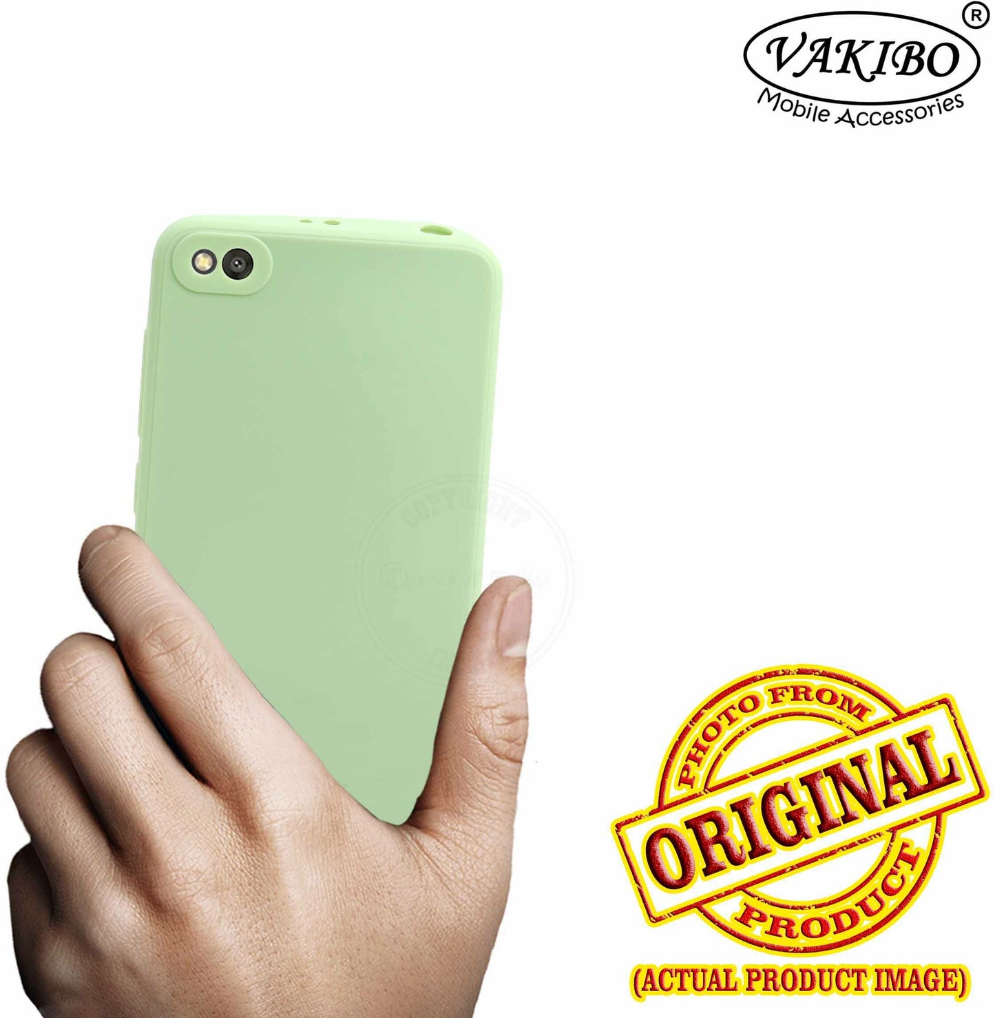 VAKIBO Matte 1.5 MM Thick With Camera Protection Pista Green Coloured Soft TPU Rubber Back Cover Case Suitable for MI Redmi 4A