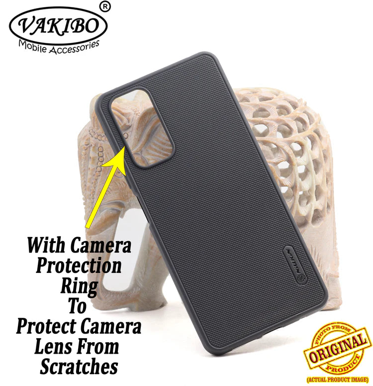 VAKIBO Dotted Black Coloured Made with Silicon Rubber TPU Back Cover Case Suitable for Mi Redmi Note 11S