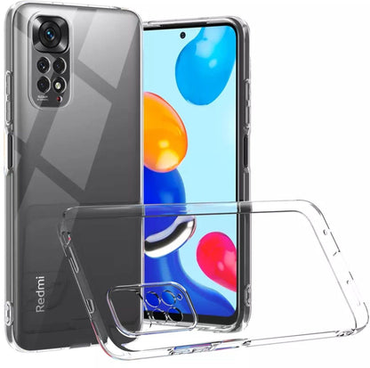 VAKIBO Super Premium Soft TPU Transparent Case With Dustplug,Side Grip,Corner Protection,lanyard Cuts,Camera Protection Suitable for Mi Redmi 10 Prime